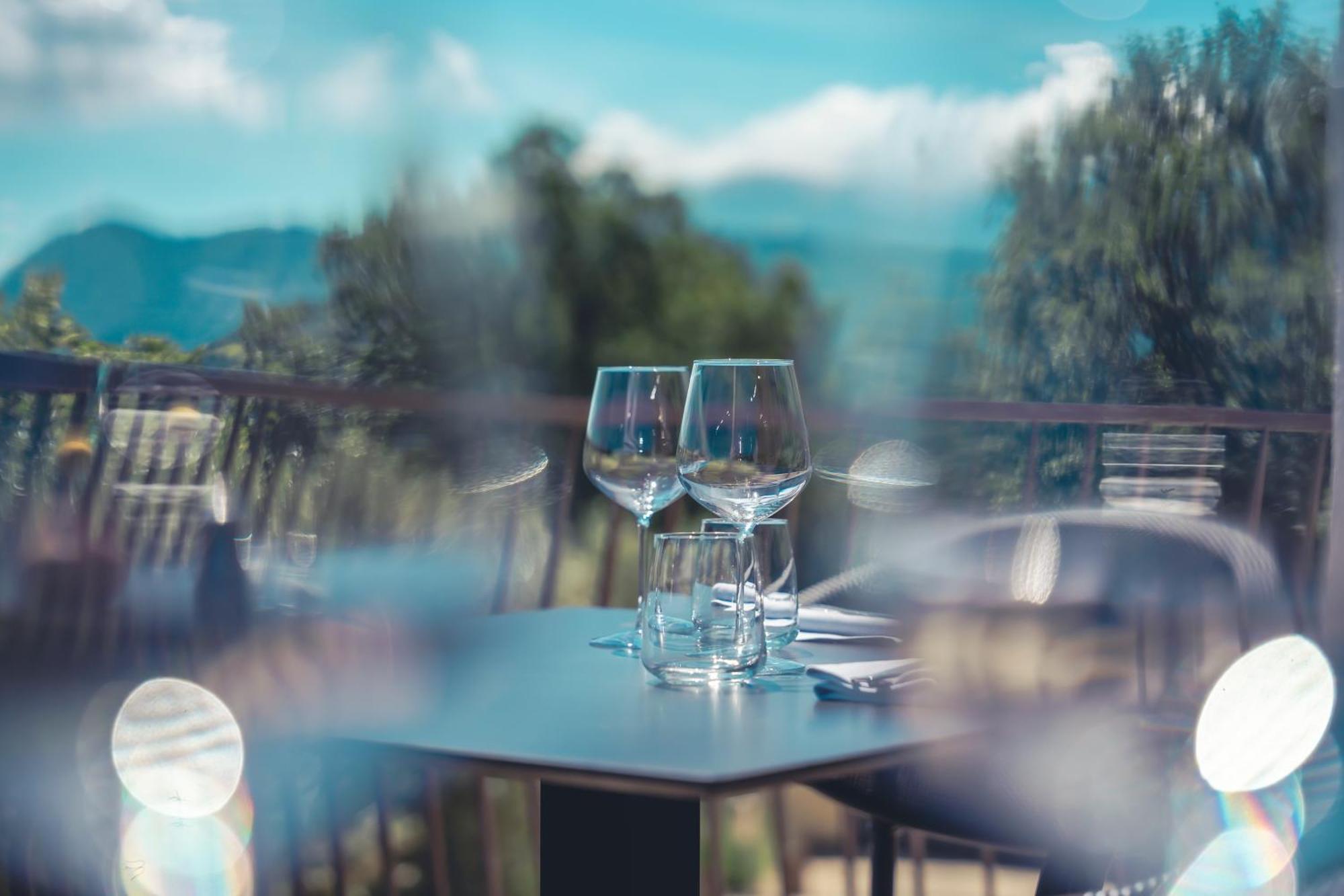Logis Hotel Restaurant Le Plantevin Propiac Bagian luar foto